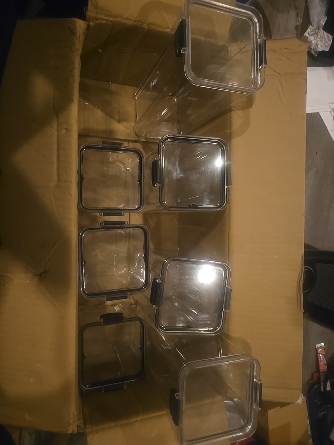 Airtight BPA Free Food Storage Container Set 7 pcs.