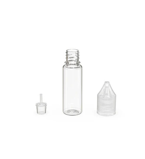 CHUBBY GORILLA 15ML V3 AUTHENTIC PET Bottles (25pack) CLEAR BOTTLE/CLEAR LID