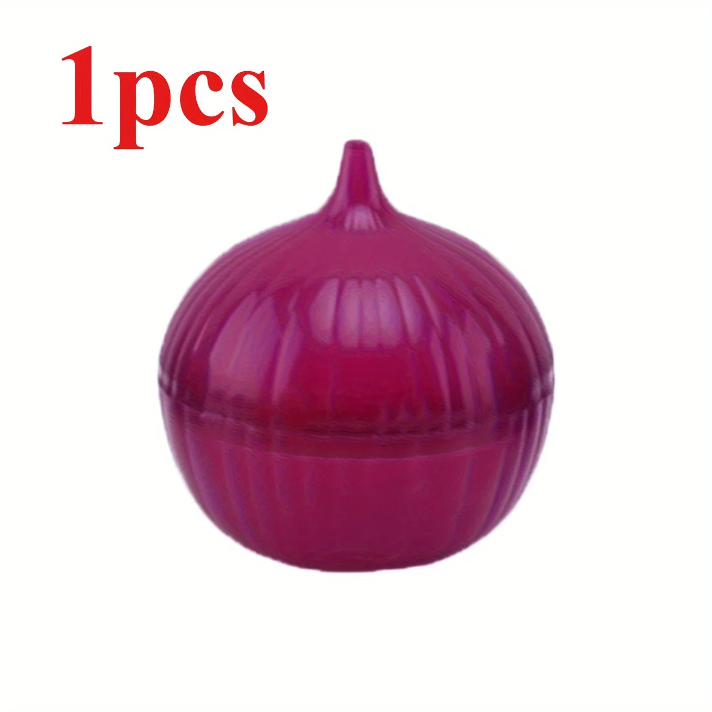 1pc Food Savers, Lemon & Onion Shaped, Multipurpose, Freezer Safe, Flip Top