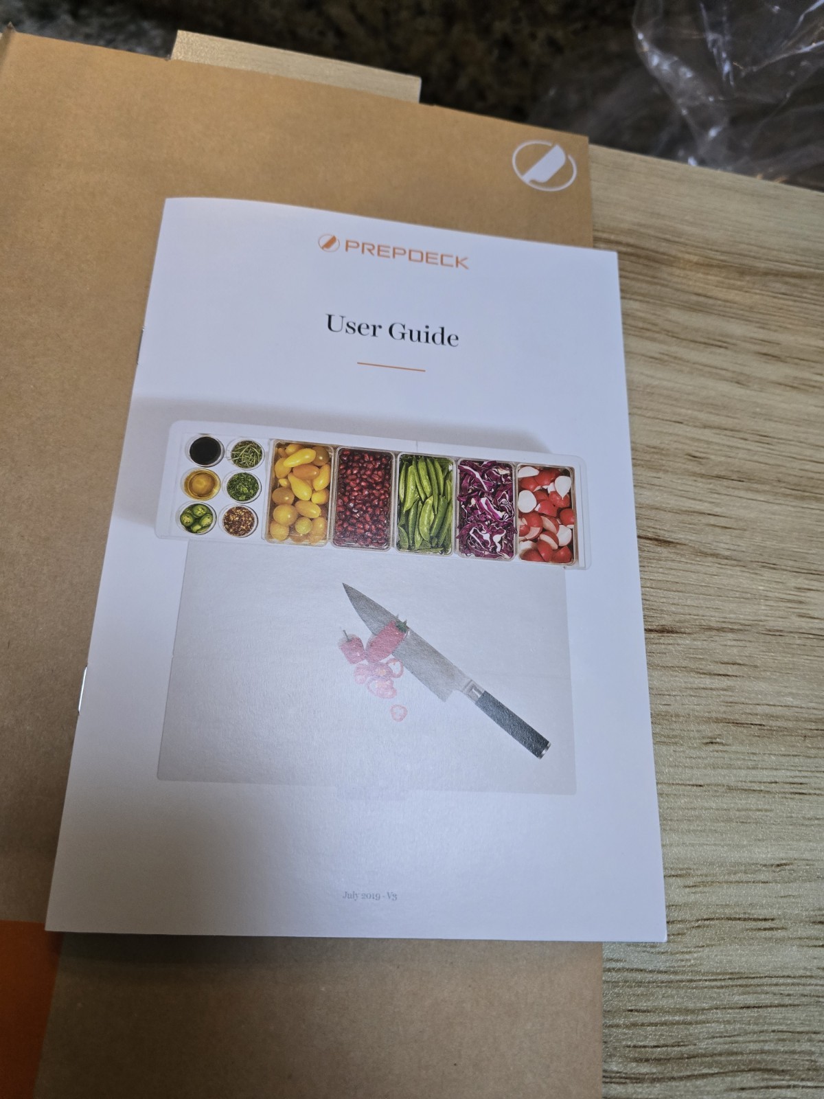 Prepdeck Preparation Storage Meal Prep Chef Planning Birch Design NEW + Extras
