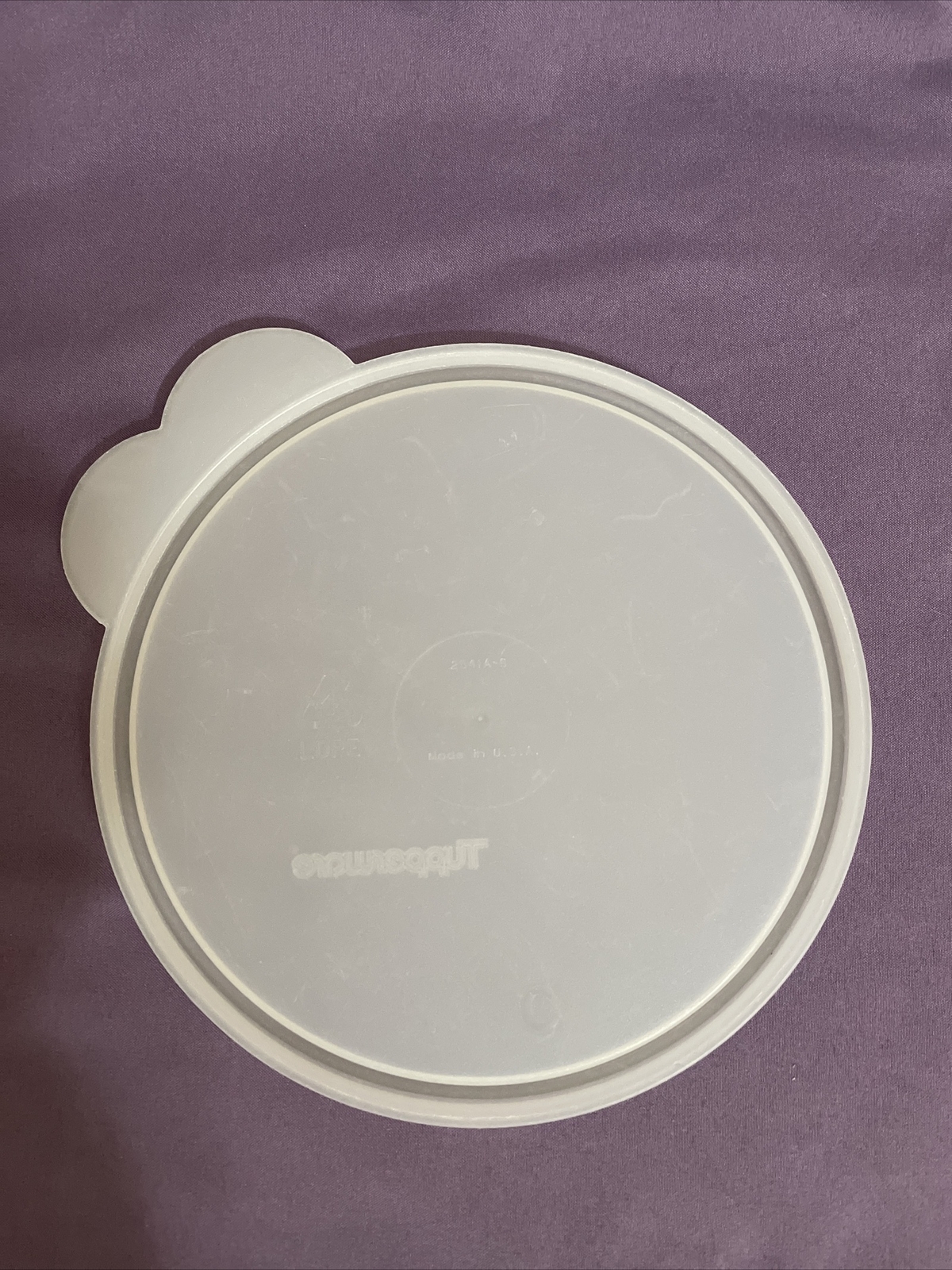 Tupperware Replacement Lid Cover Seal C 2541 Sheer 6 1/4″