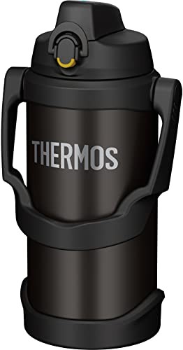 Thermos FJQ-2000 BK Vacuum Insulated Sports Jug 6.6 gal (2 L) Black From Japan