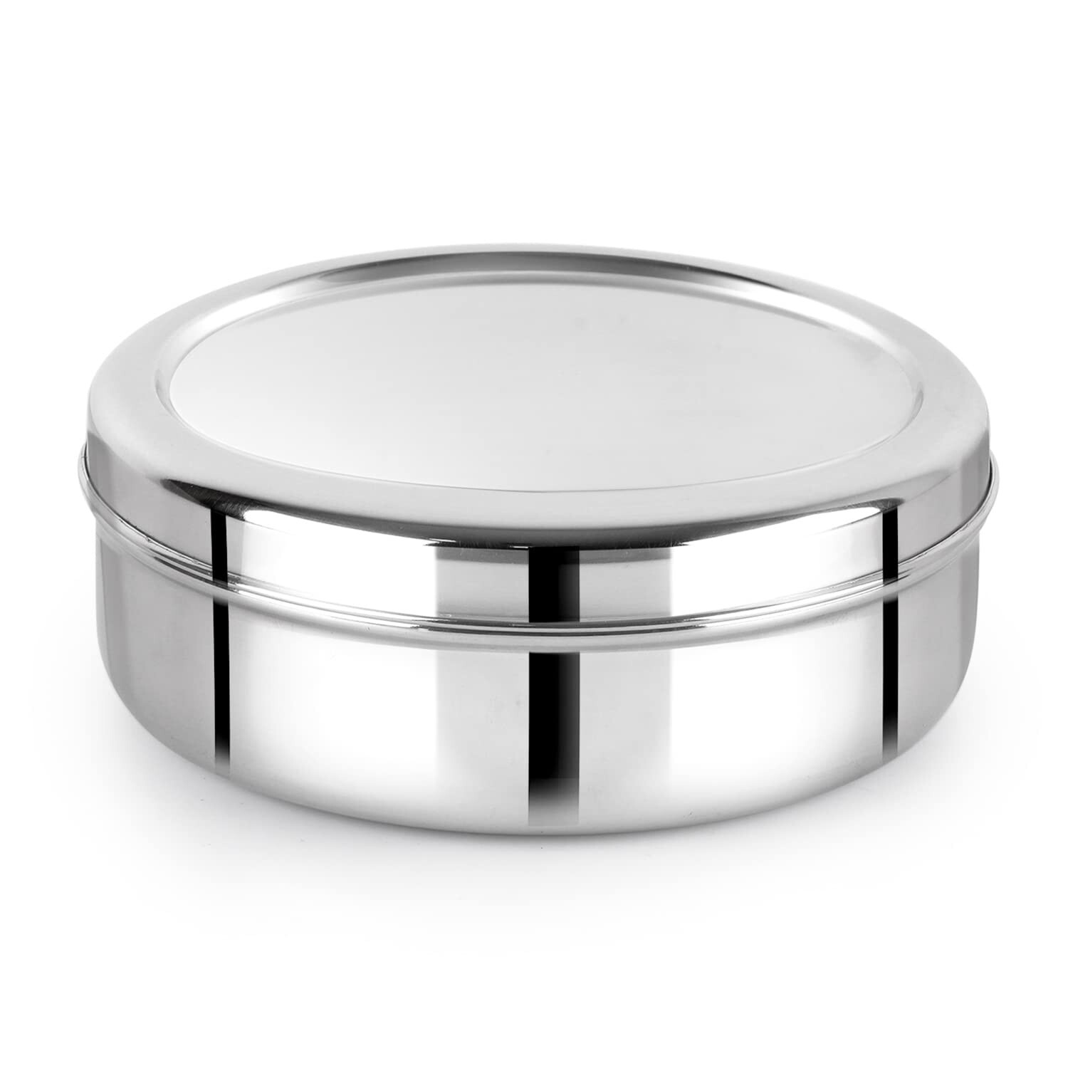 Cello Stainless Steel Canisters Dabba/Food Storage Containers Set of 5 Pcs.