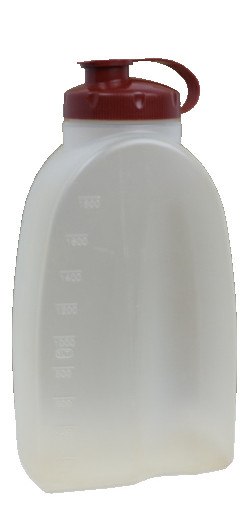 Rubbermaid 1 Gallon Beverage Pitcher Red Lid Refrigerator Juice Water Container