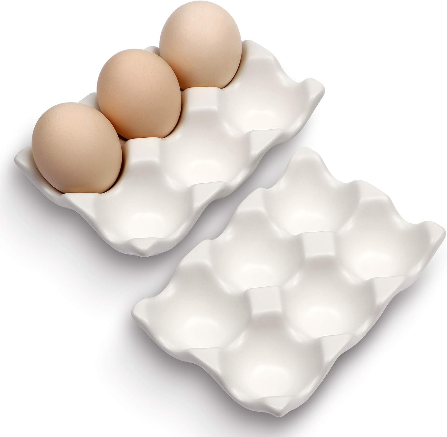 6 Cups Egg Tray Serveware, Eggs Dispenser, Egg Holder Set Kitchen Restaurant …