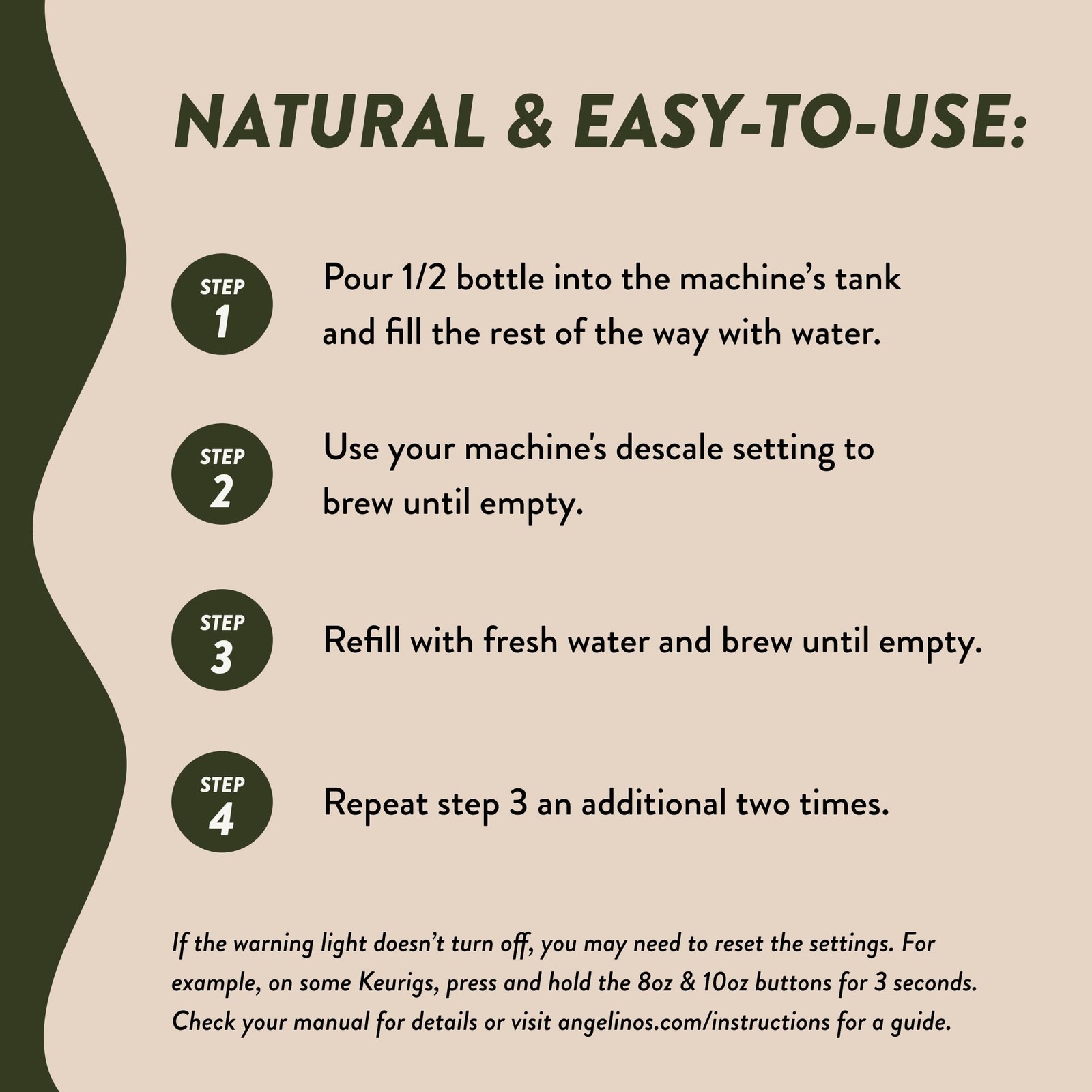 Universal Descaling Solution for Keurig, Nespresso, 8.5 Fl Oz (Pack of 2)