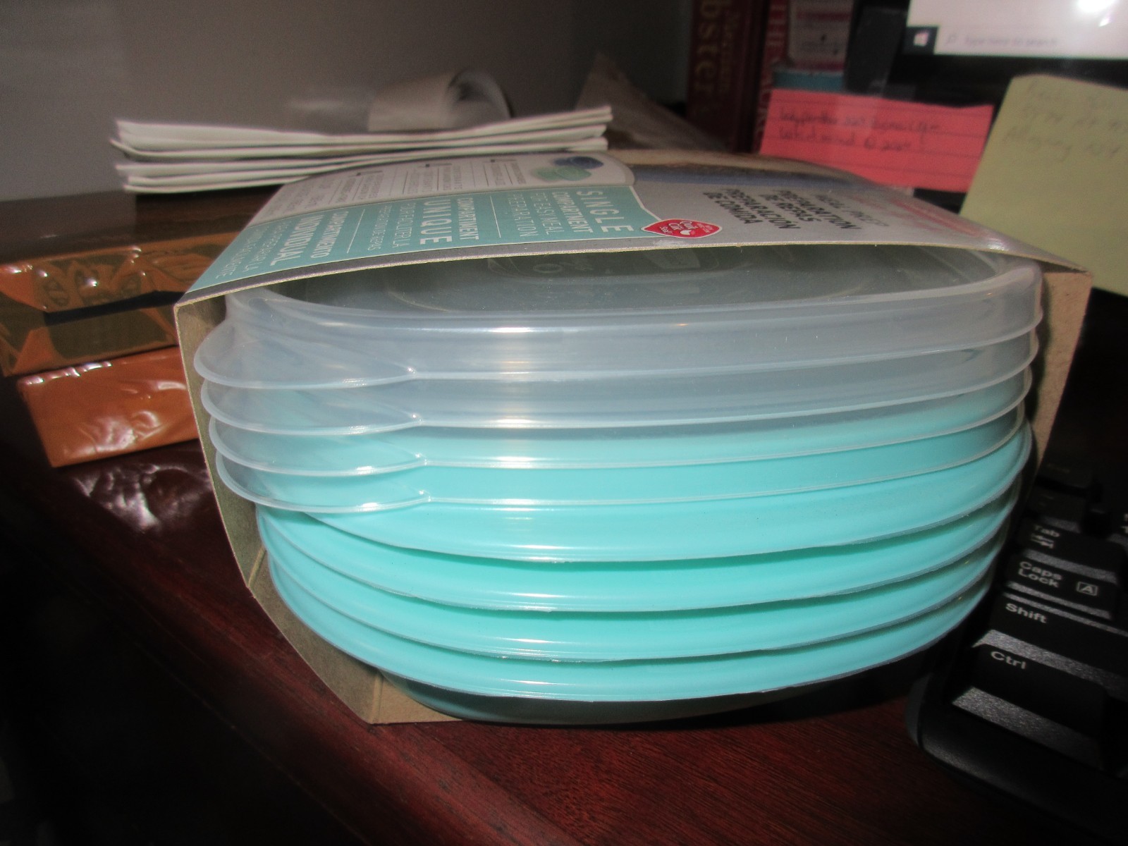Rubbermaid TakeAlongs 2.9 Cup Meal Prep 4-Containers, 4-lids