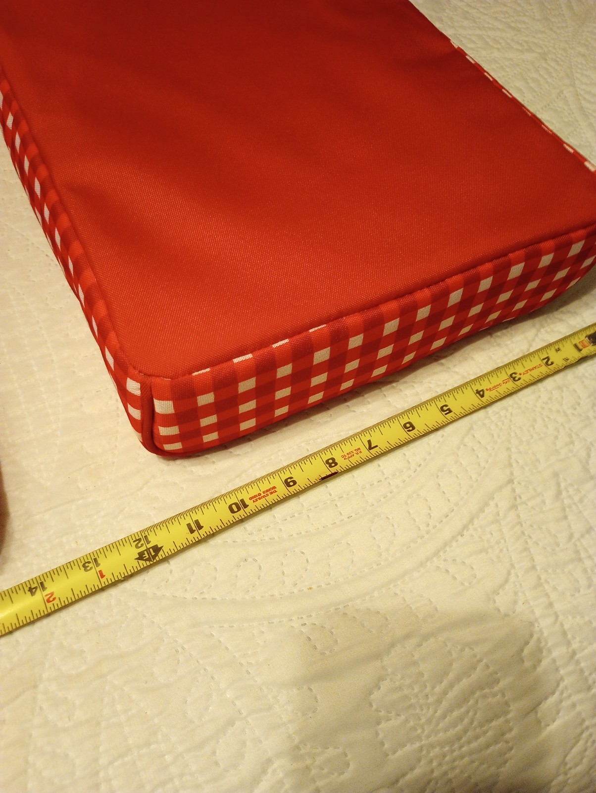 Fit & Fresh Insulated Food Carrier Red Gingham Set of Two