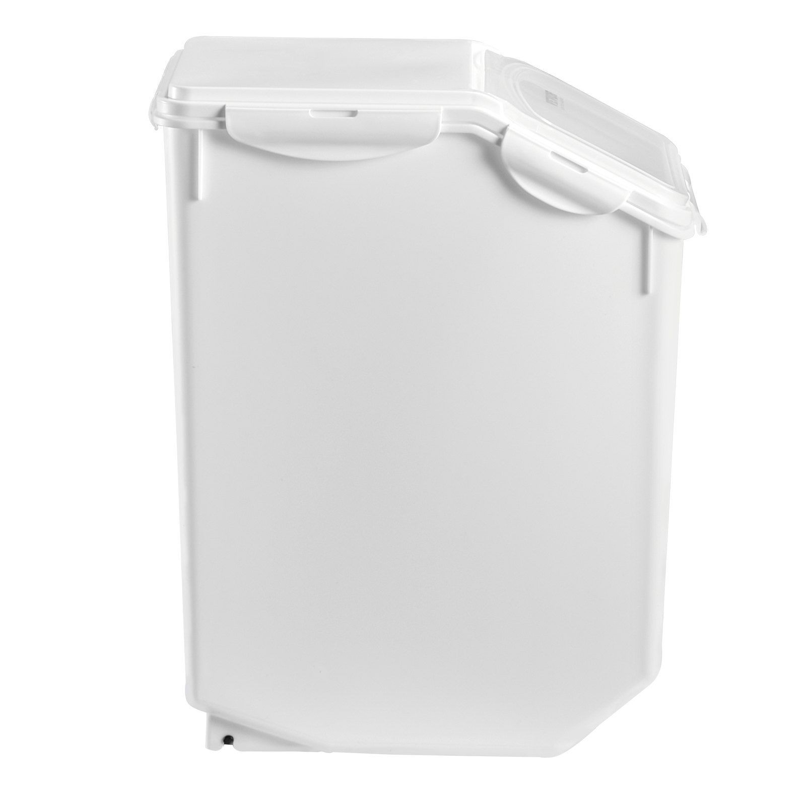 20Lx2 4.5Gal Transparent Cover Dry Storage Container Easy Access Spout