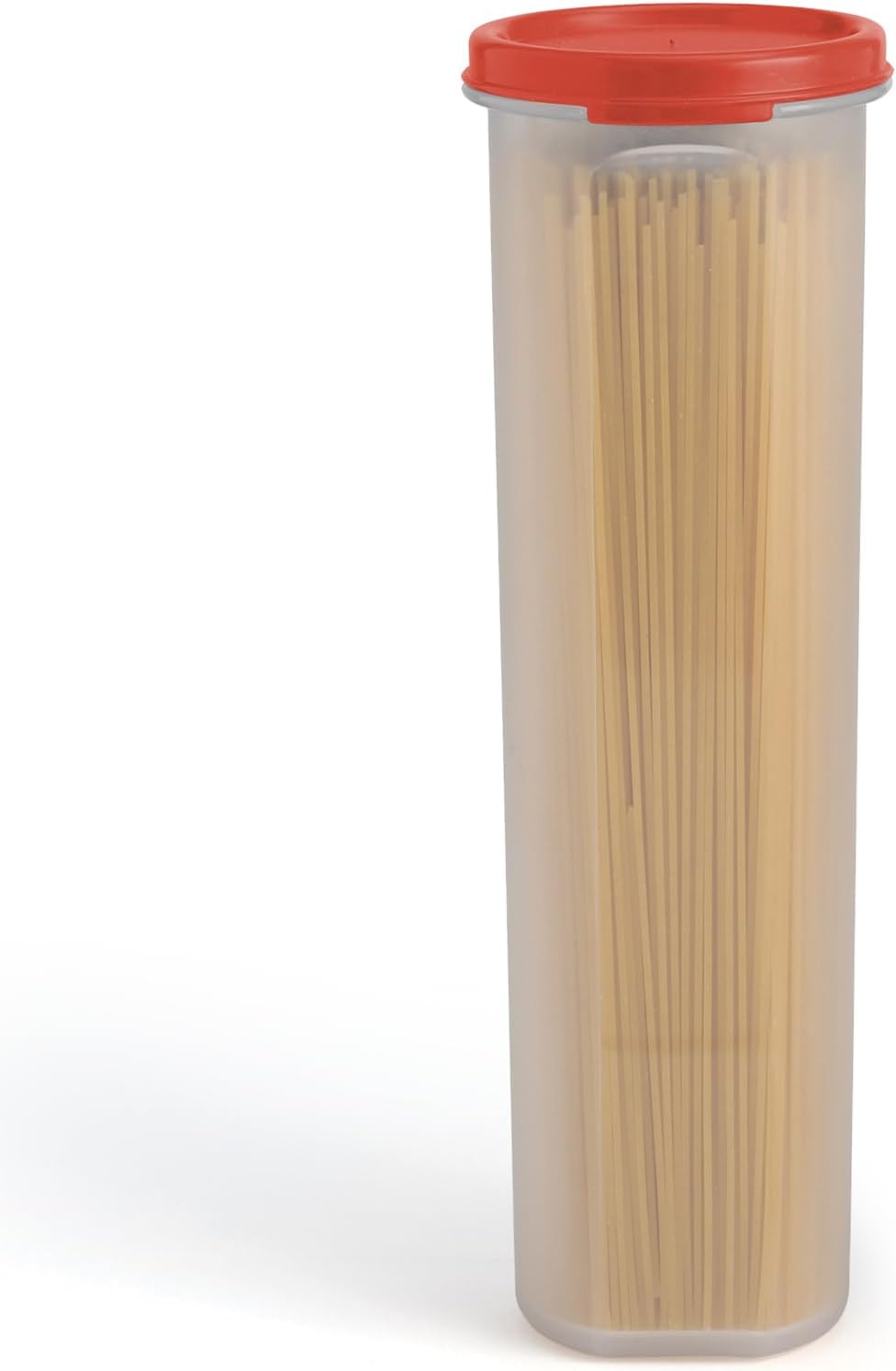 Tall Clear Spaghetti Pasta Container Storage with Lid.Multi-Purpose Kitchen Pant