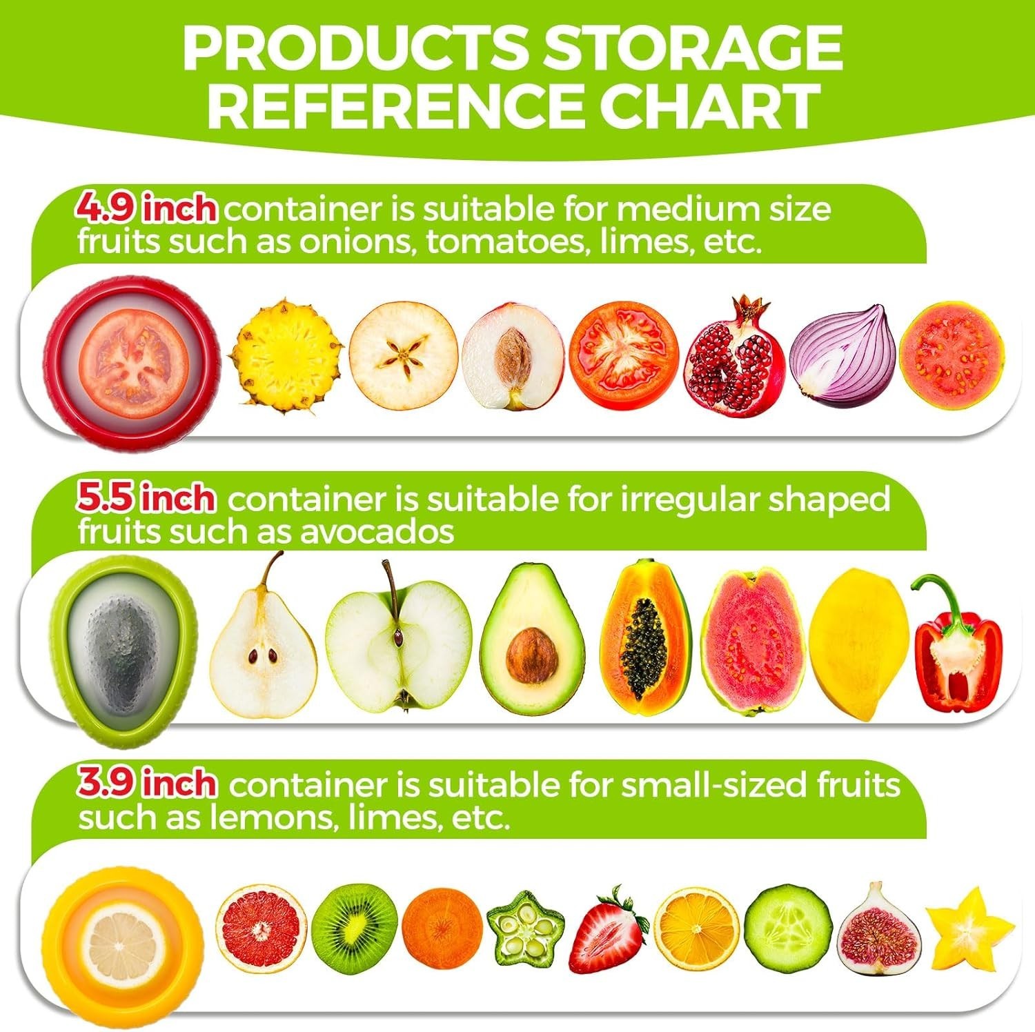 4-Pcs Avocado Saver & Vegetable Storage Set – Silicone Fresh Pods for Fridge