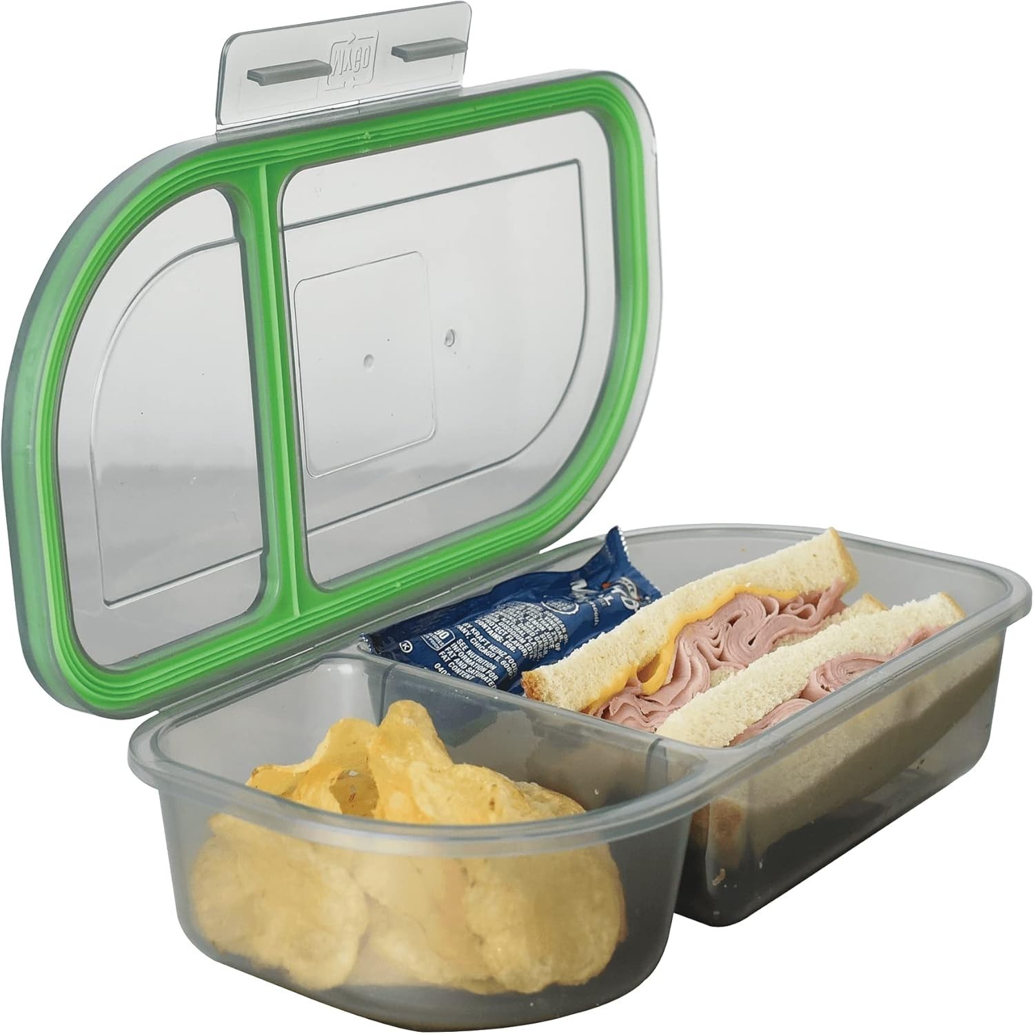 Large To-Go Single Compartment Container 9″x 9″ x 2-1/2″ Reusable Microwave Safe