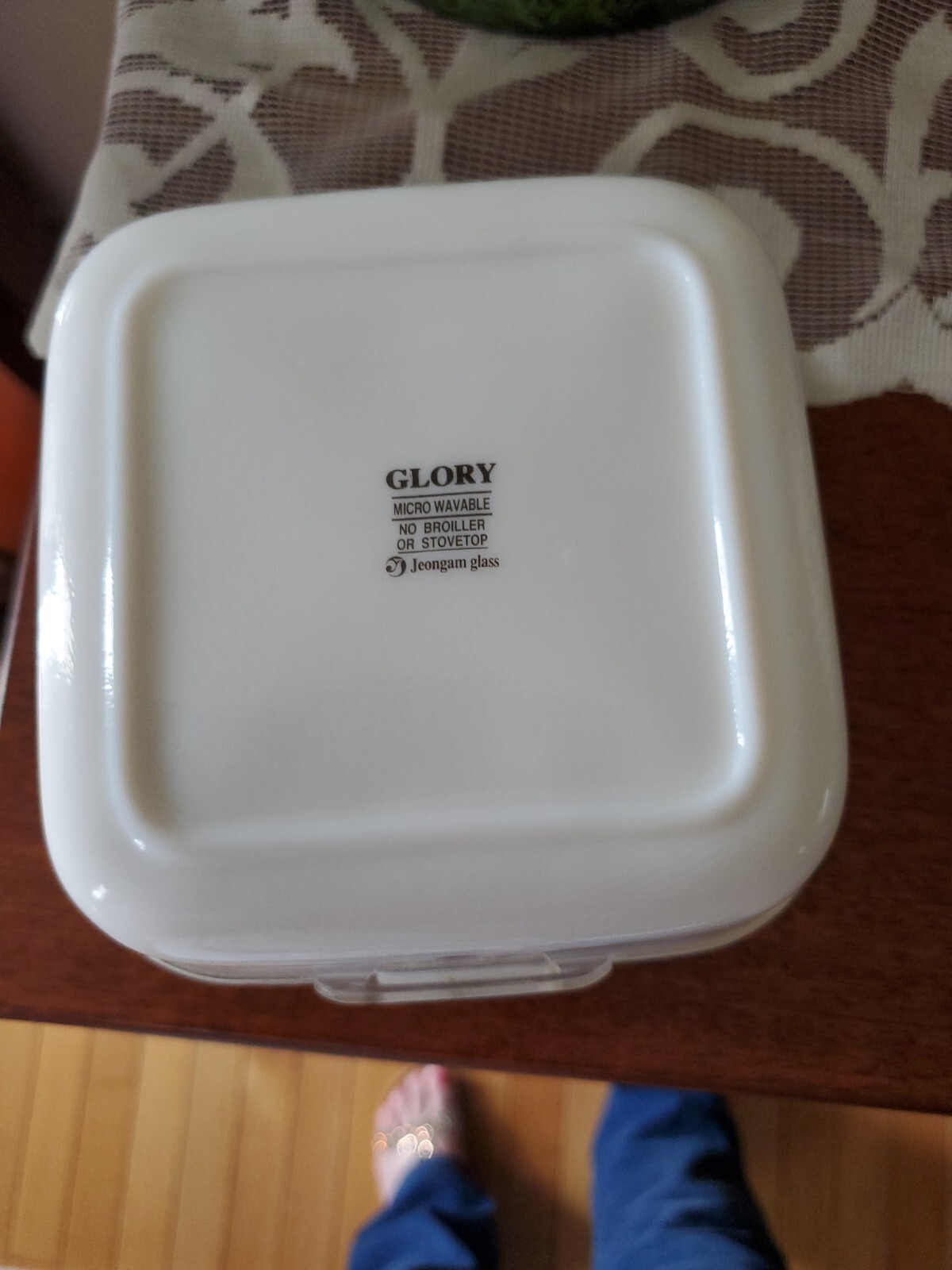2 -Pack & Range Heat-Resistant Glass Storage Containers W Lids 5×5 Jeongam Glass