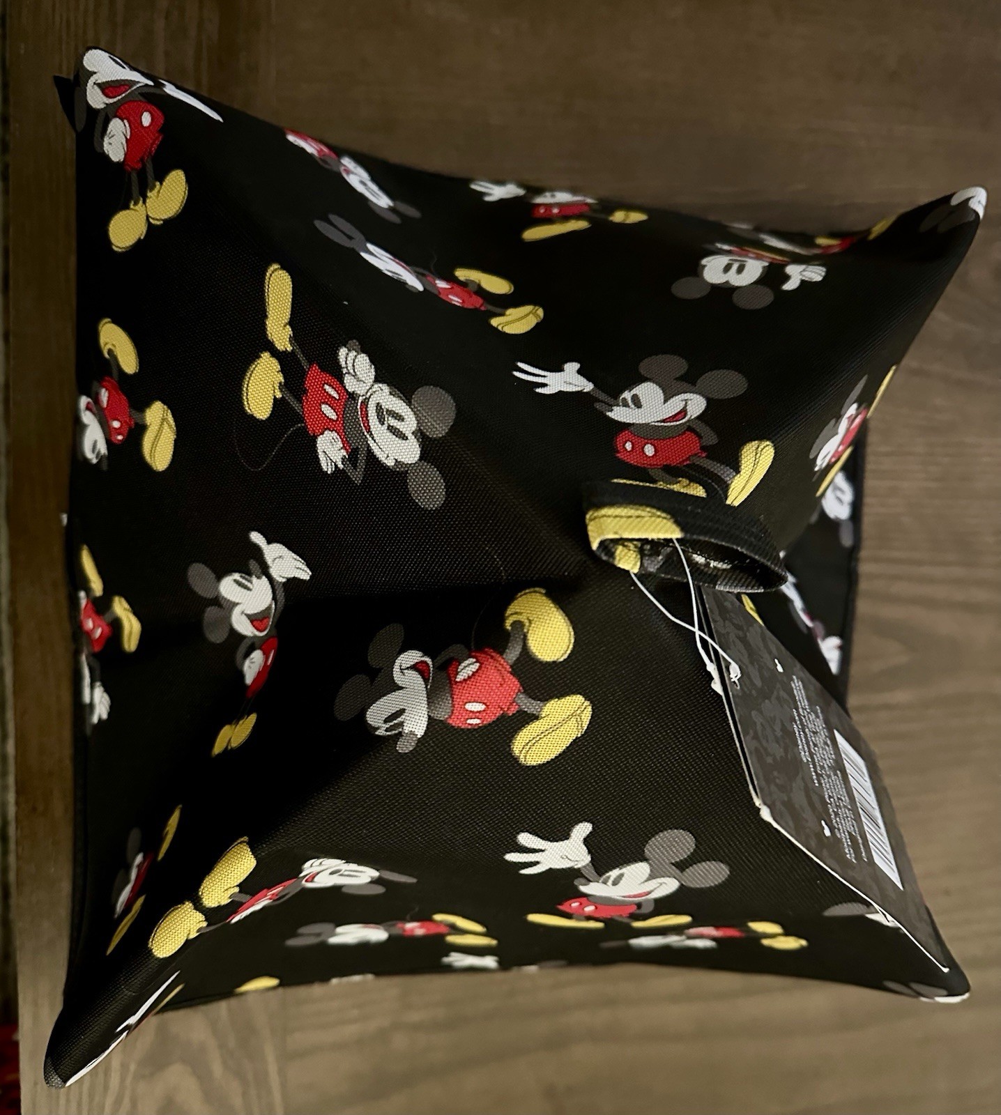 Disney Mickey Mouse Collapsible Insulated Food Cover Picnic Outdoors Storage NWT