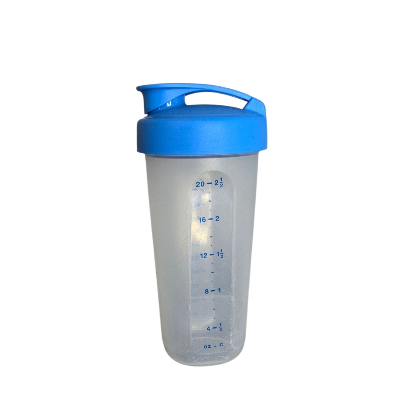 Tupperware 600ml Quick Shake Mixer Bottle Dressing Mixing Cup Measurements
