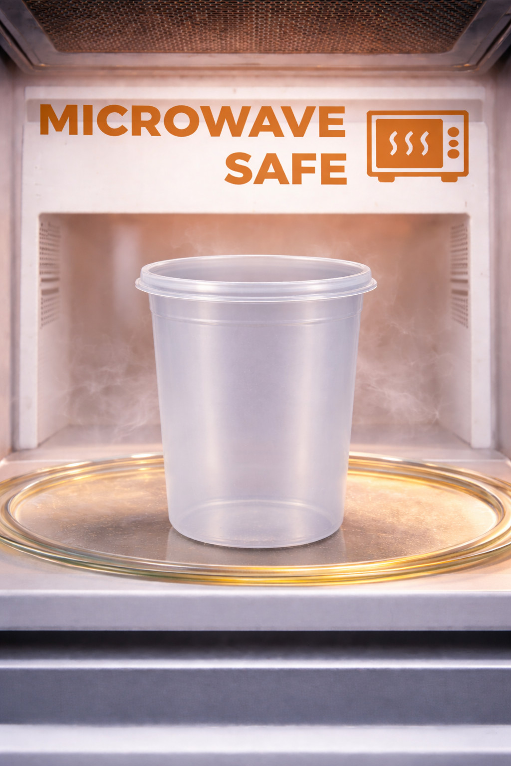 32oz One Time Use Plastic BPA Free Food Prep Deli Cup
