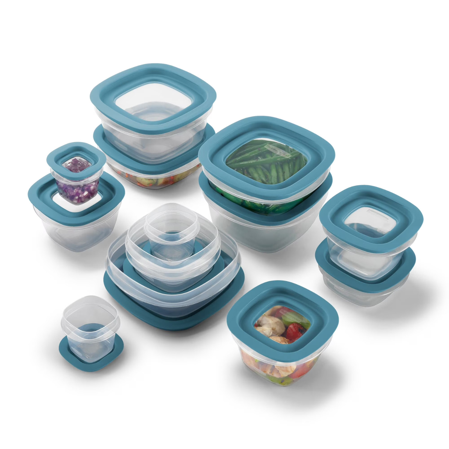 Rubbermaid Flex Seal 28 Piece Food Storage Container Set Leak Proof
