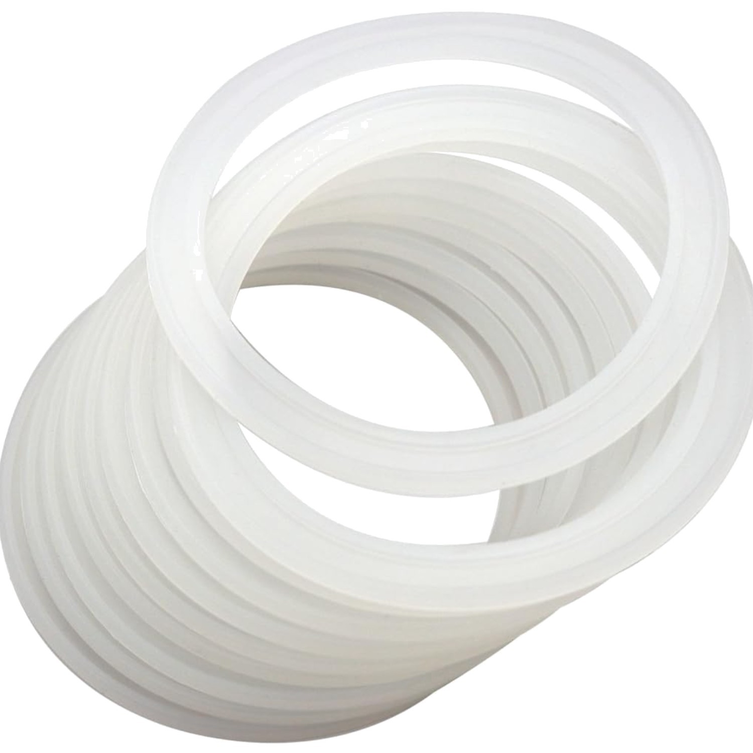 10 Pack Wide Mouth Platinum Silicone Sealing Rings Gaskets for Leak Proof Mas…
