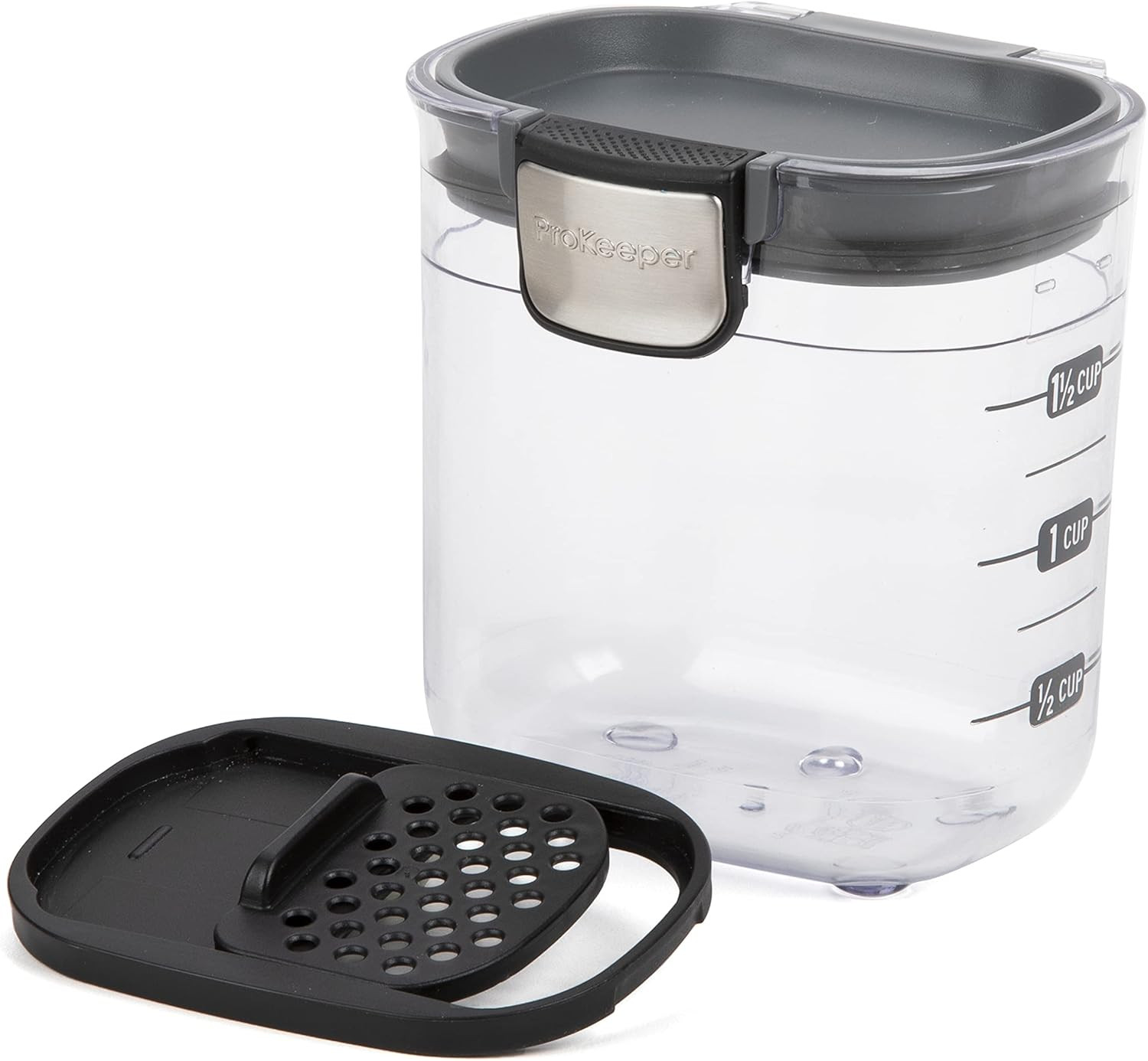 Airtight Food Storage Container Set with Magnetic Accessories