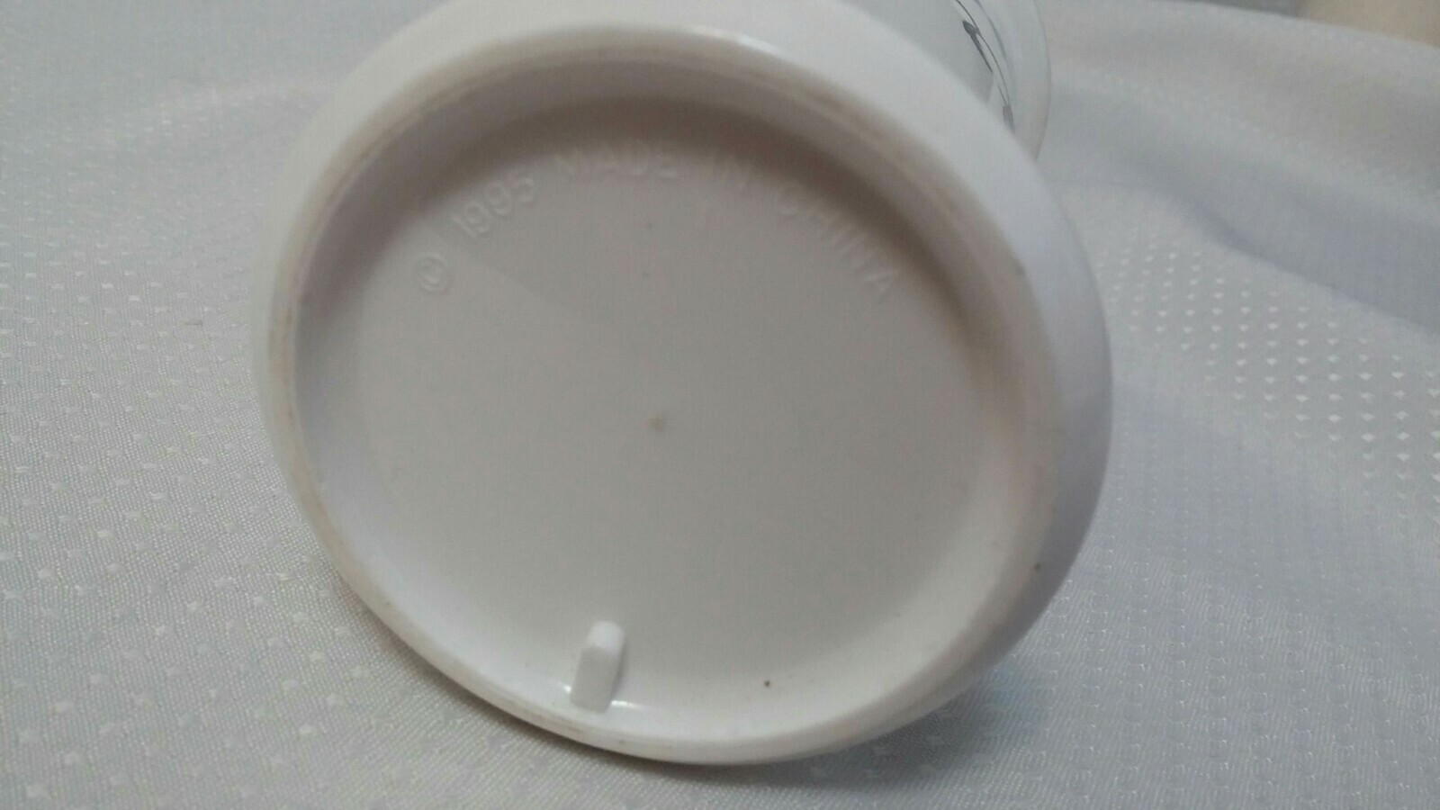 Cute Vintage 1995 Parmesan Cheese Shaker*Italian Chef Design*Plastic*Metal Lid