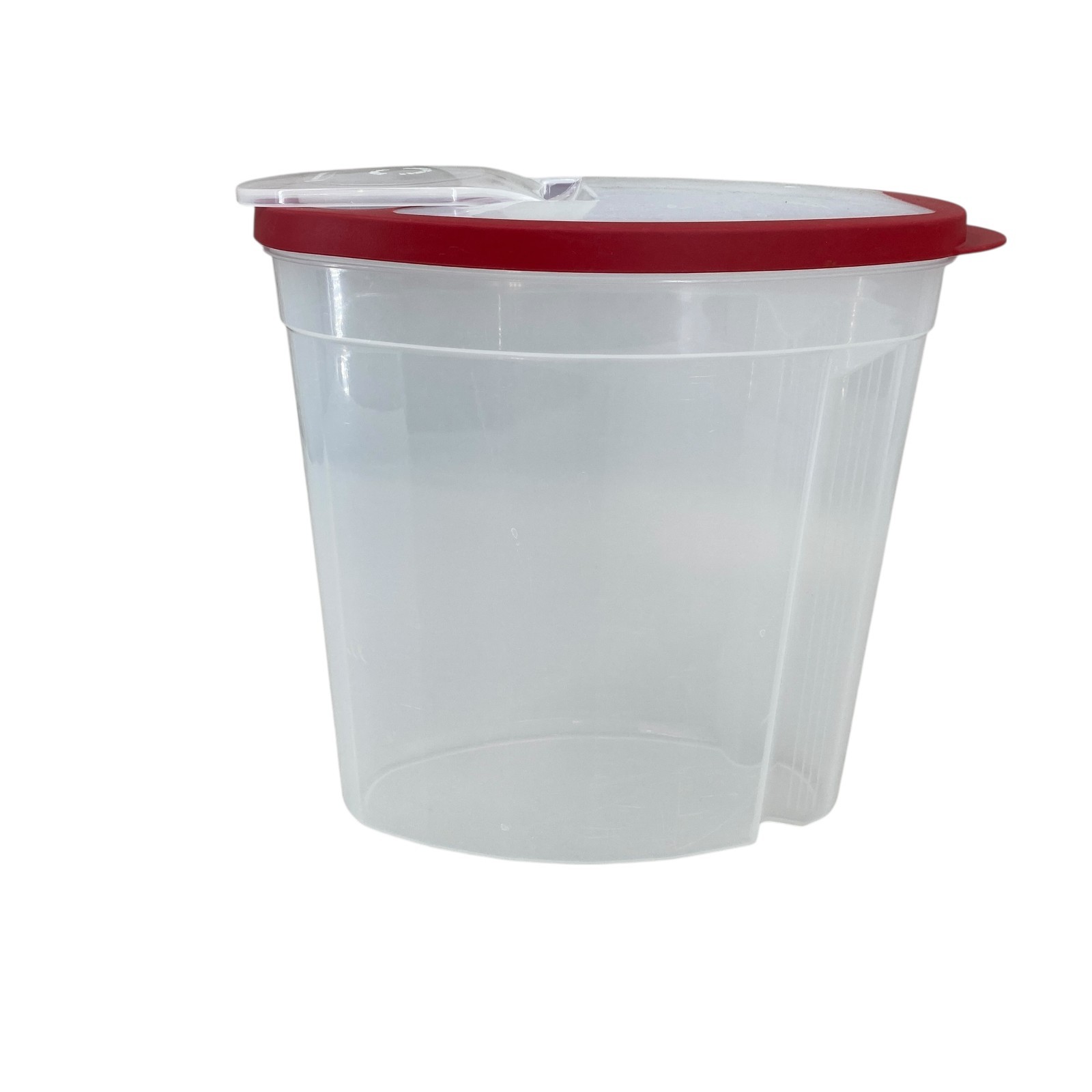Rubbermaid #5 Servin Saver Flex Seal 1.5 Gallon Cereal Food Container Red Lid