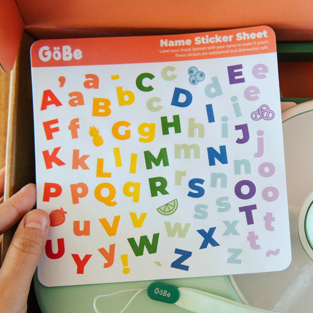 GoBe Kids Sticker Sheet