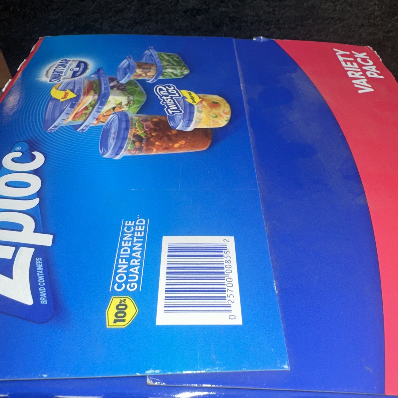 52 Piece Set Ziploc Variety Containers Small & Medium Twist N Loc Circle Rectan