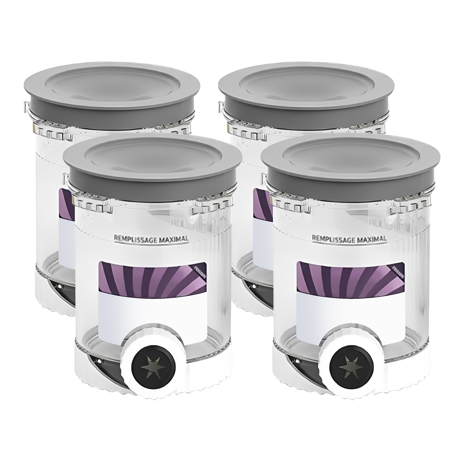 Cream Container for Home Ice Cream Makers, Cream Container, Ice Cream Container