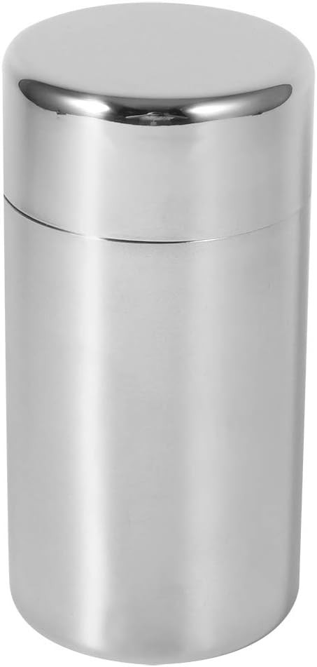 Tea Tin Canister, Stainless Steel Coffee Sugar Storage Container with Airtight