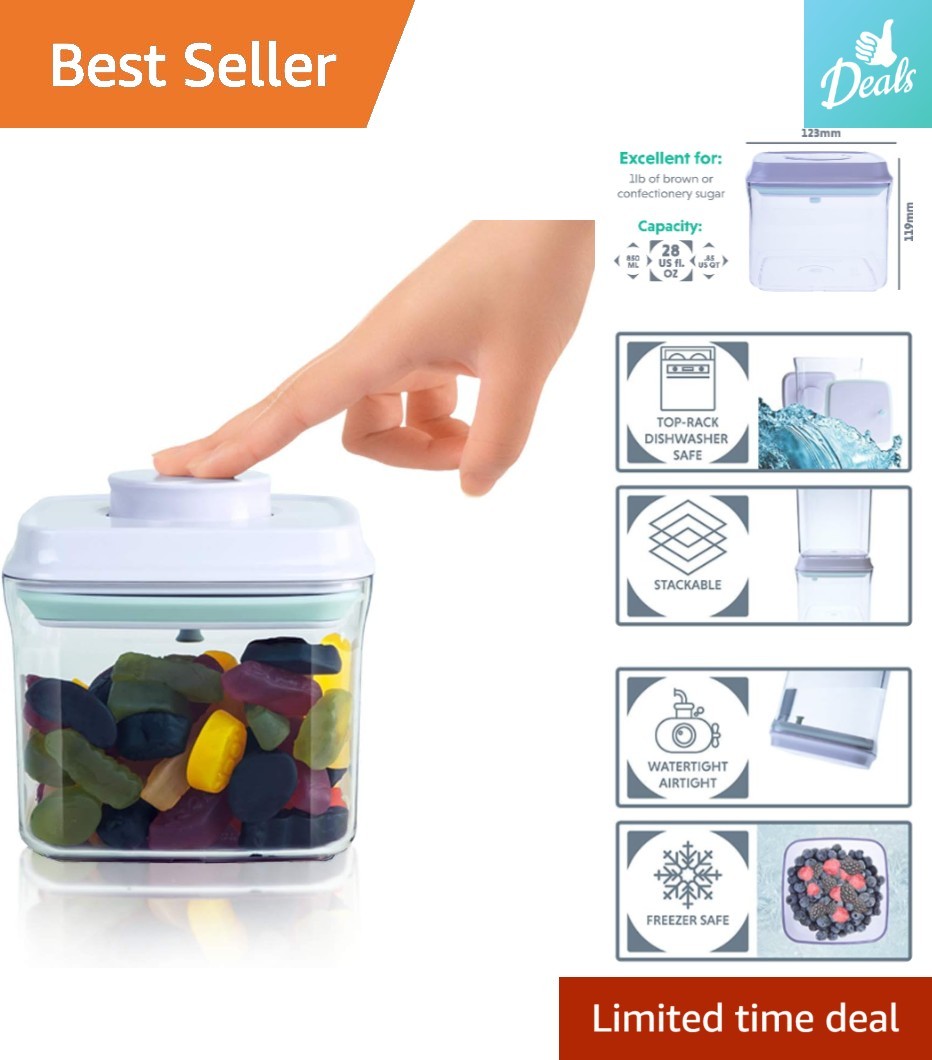 BopTop Airtight Meal Prep Containers – 850ml Food Storage Set, BPA-Free