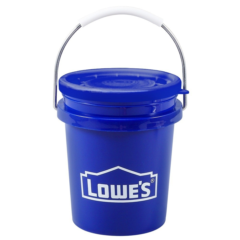 Lowe’s 0.4-quart BPA-Free Food-Grade Polypropylene Mini bucket Lid(s) Included.