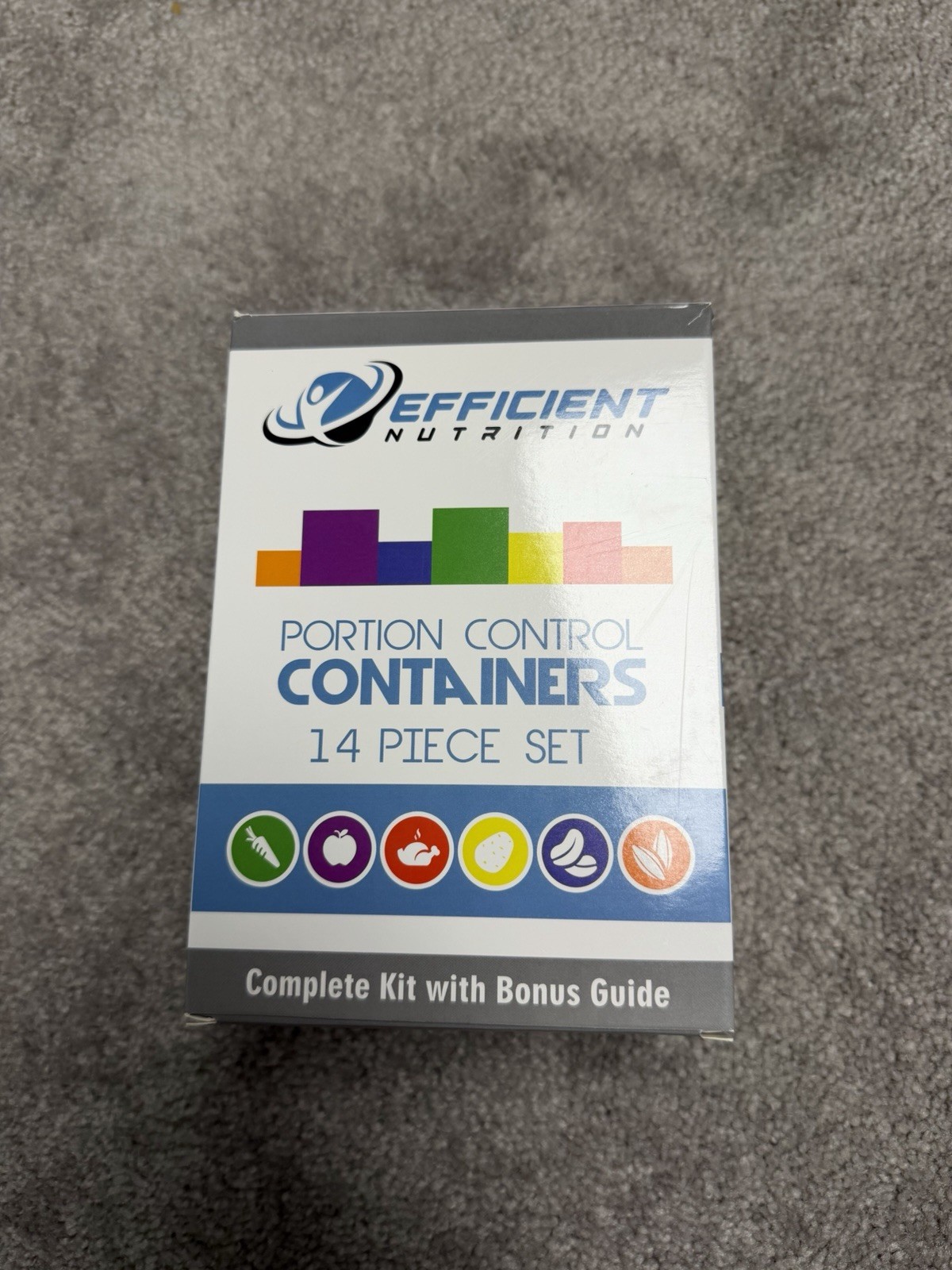 Efficient Nutrition Portion Control Containers DELUXE Kit (14-Piece)