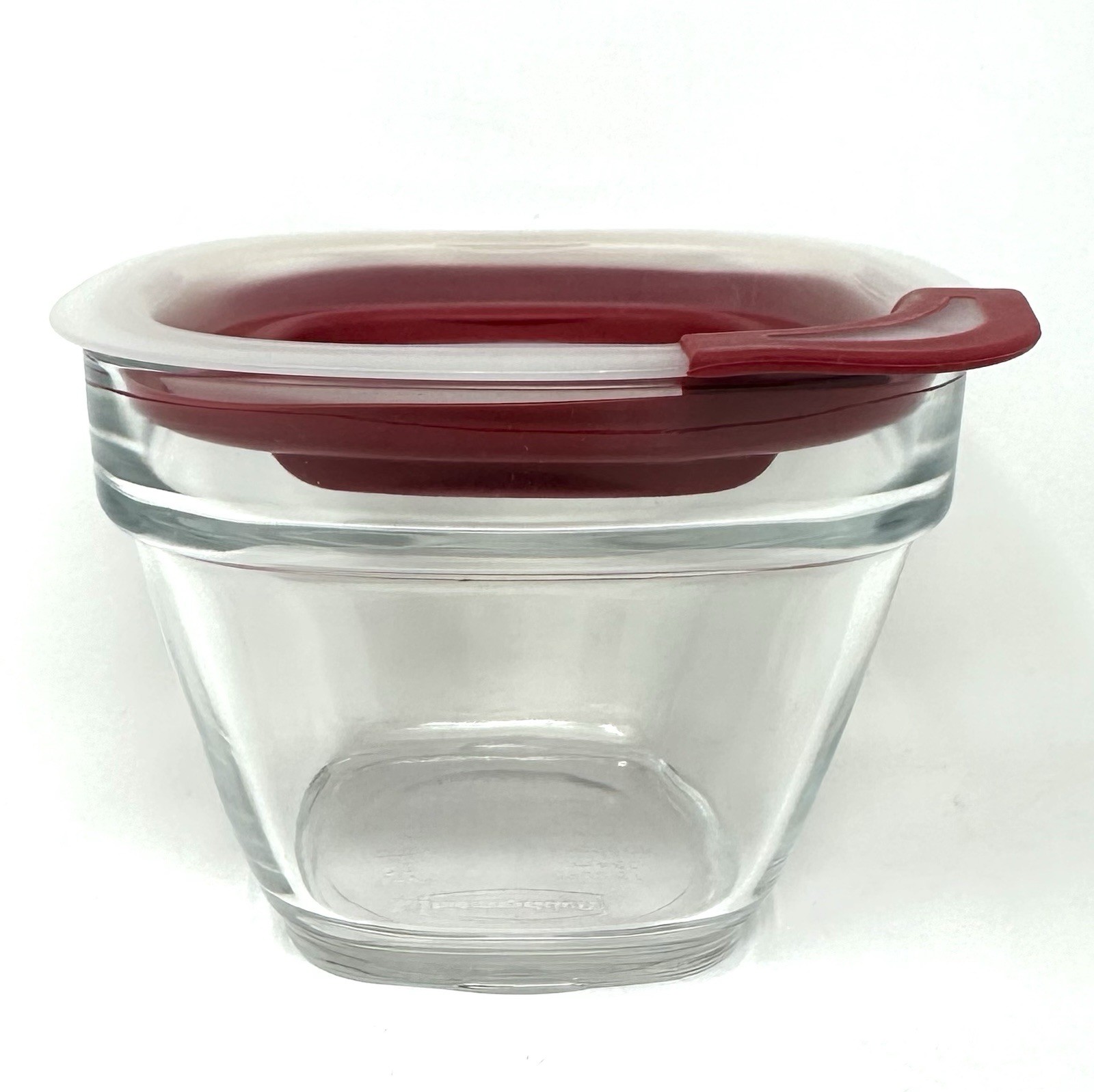 Rubbermaid Glass Storage Container 1.5 Cup 354ml w/ Lid 7N61 Made in USA