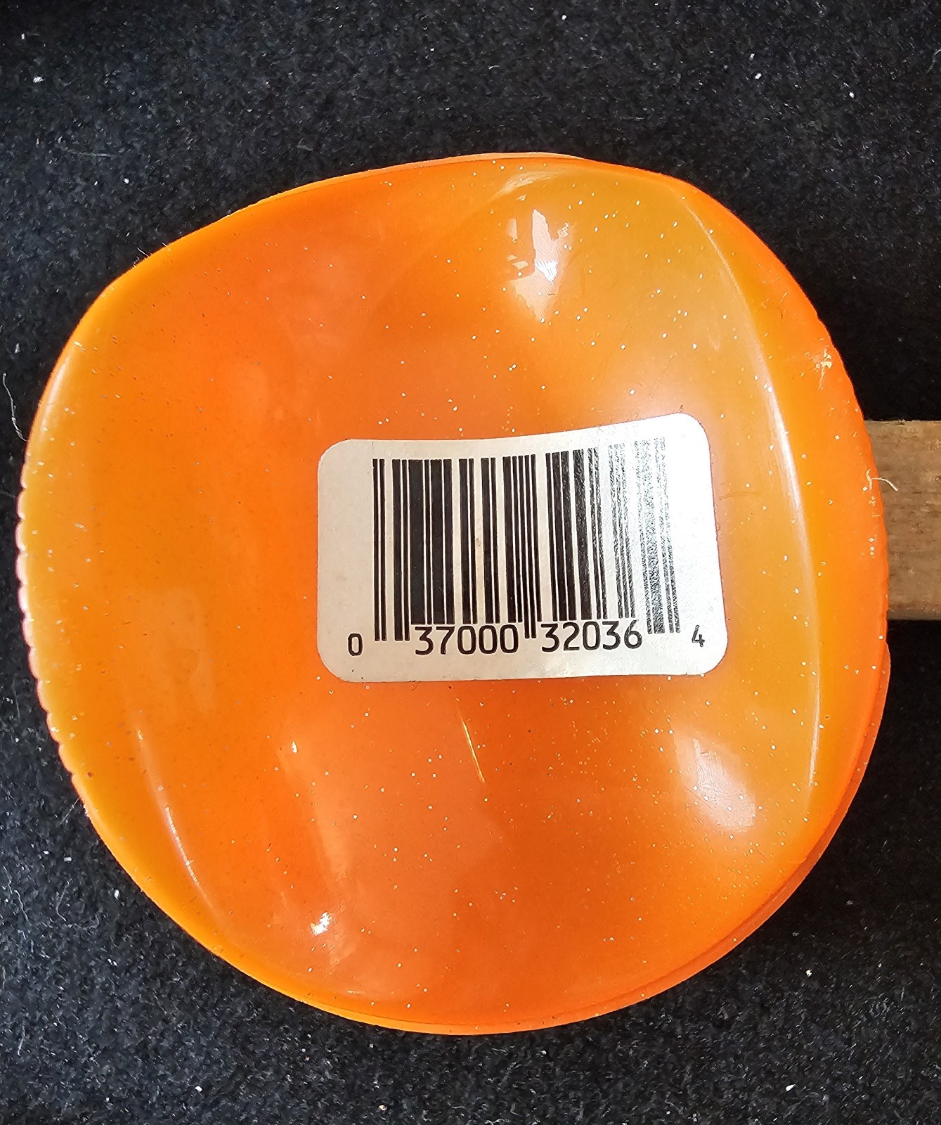 Chip To Go Snack Keeper Vintage Orange Sparkle Floral Design