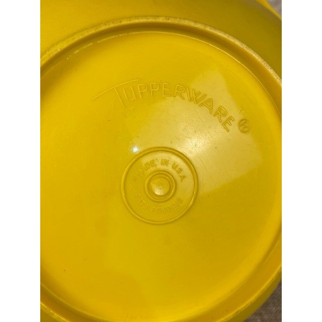 Orange Harvest Colors Tupperware Mixing Serving Bowls 4 Pc. Replacements No Lid