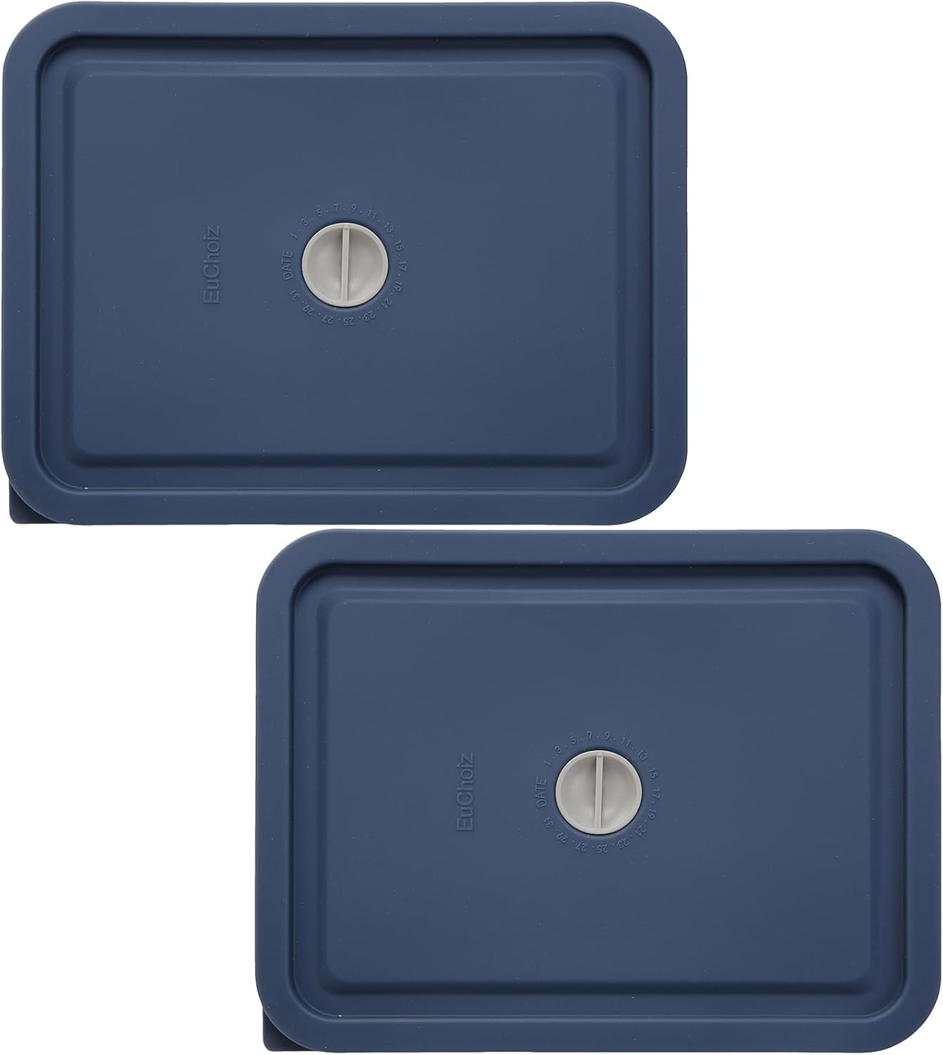 Replacement Lids for Pyrex 7211-PC 6 Cup Rectangle, Silicone Storage Cover Lid