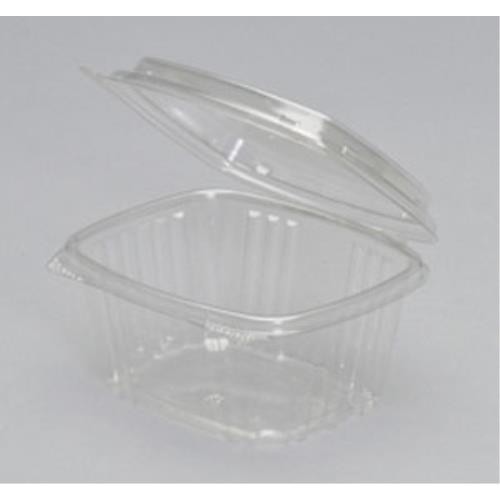 GENPAK AD16F 16-OZ HIGH DOME LID/CONT 5-3/8X4-1/2X3 200/CS (CASE OF 200)
