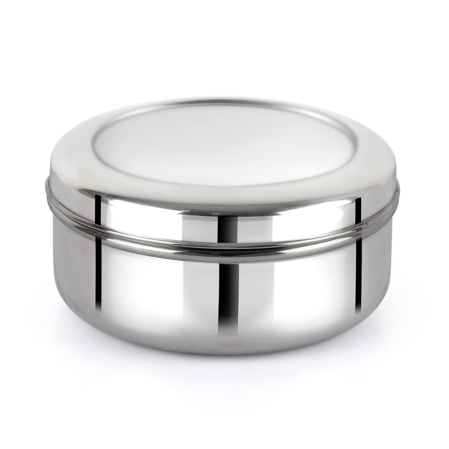 Cello Stainless Steel Canisters Dabba/Food Storage Containers Set of 5 Pcs.
