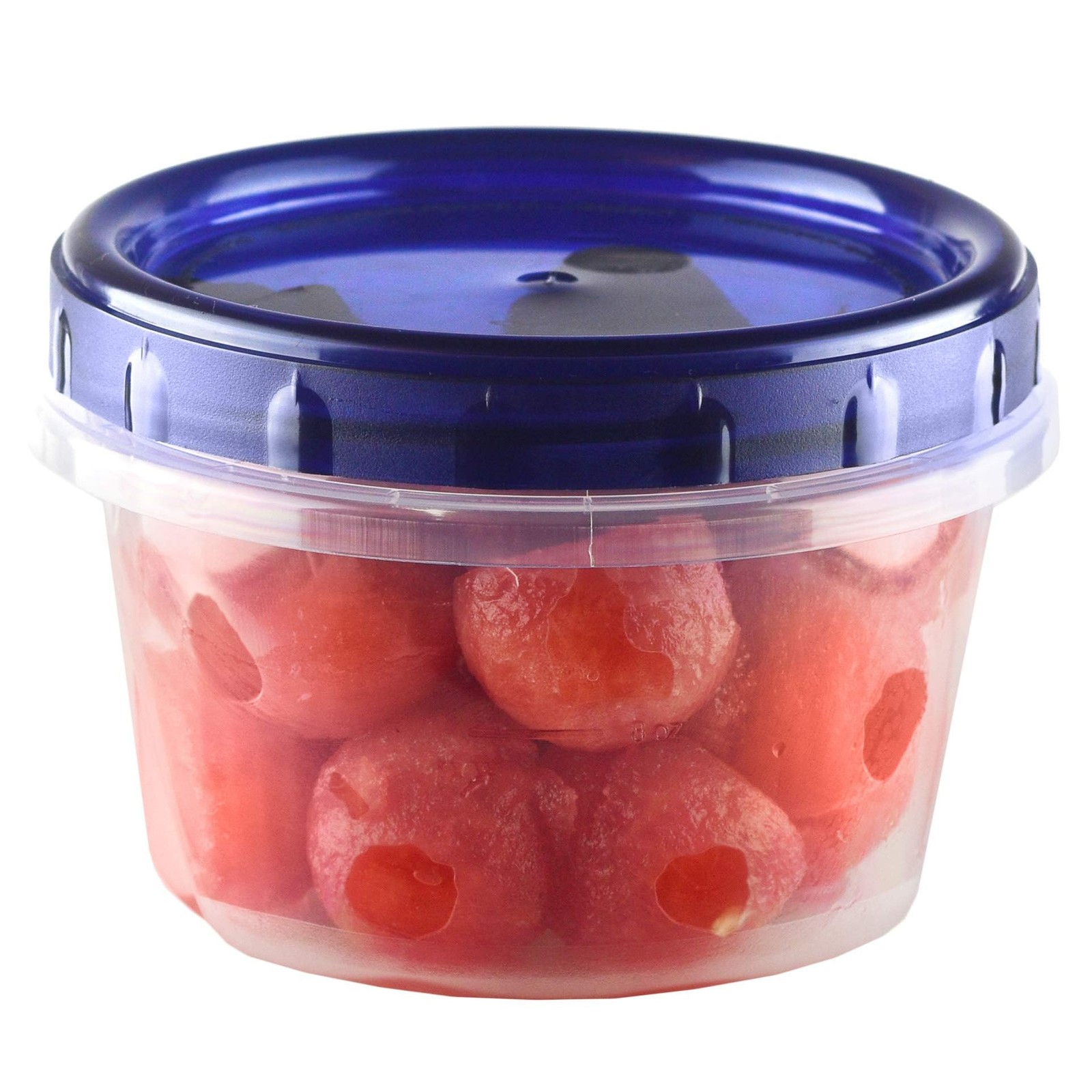 16Oz – Blue – 5 Pk Twist Top Food Storage Containers Leak-Proof Airtight Soup…