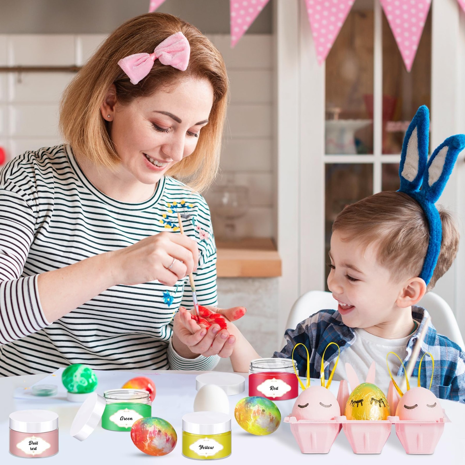 72 Pcs 4 OZ Clear Plastic Jars with Lids – Leak Proof Storage Containers for Sli