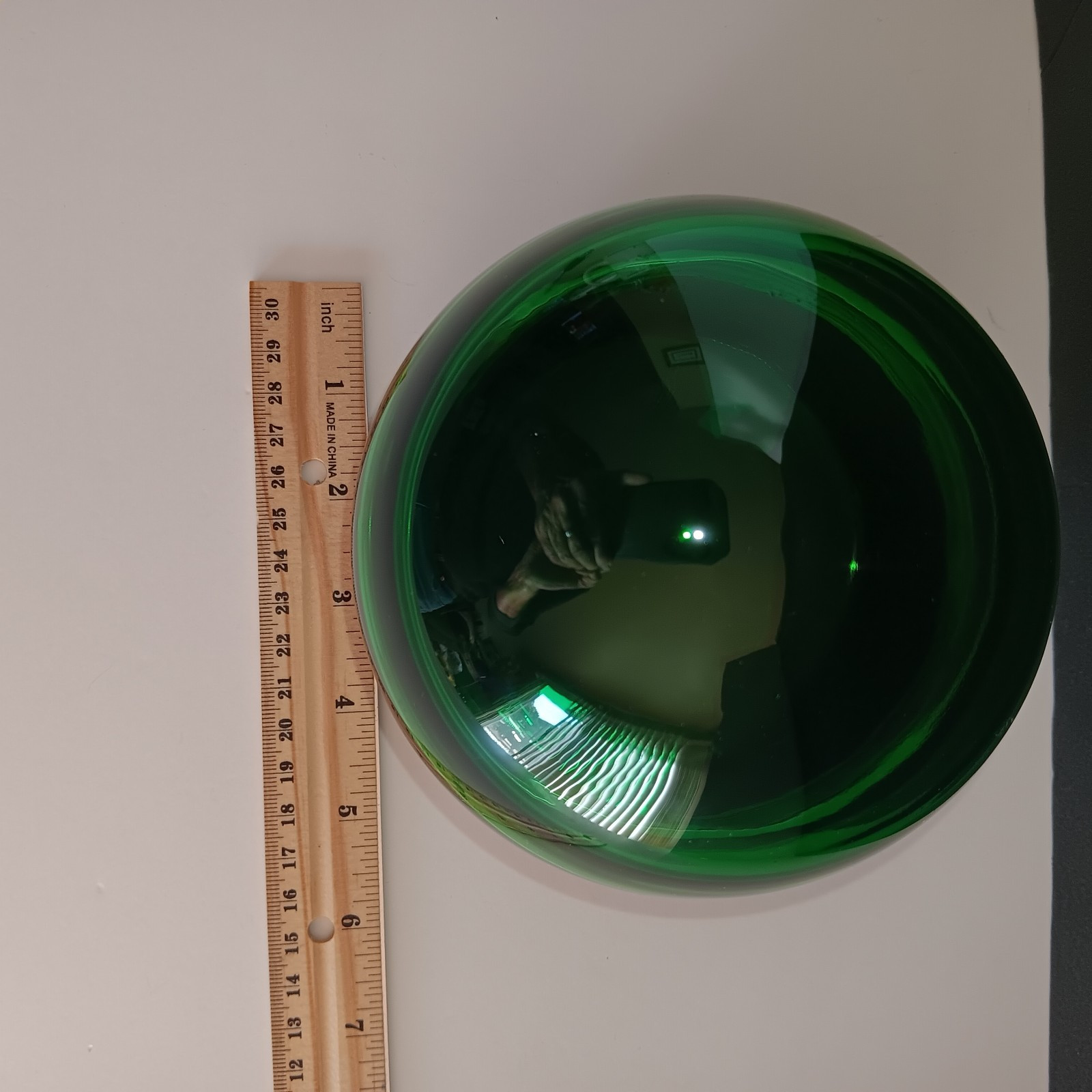 2024 “Wicked” Green Glass & Ceramic Dome Lid Container By Target. New.