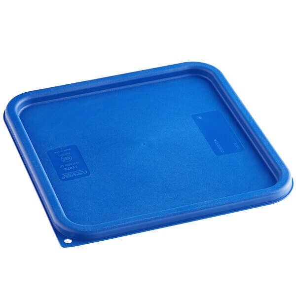 Lot of 6 x 1197260 – Carlisle Food Storage Container Lid 12 – 22 qt – Royal Blue
