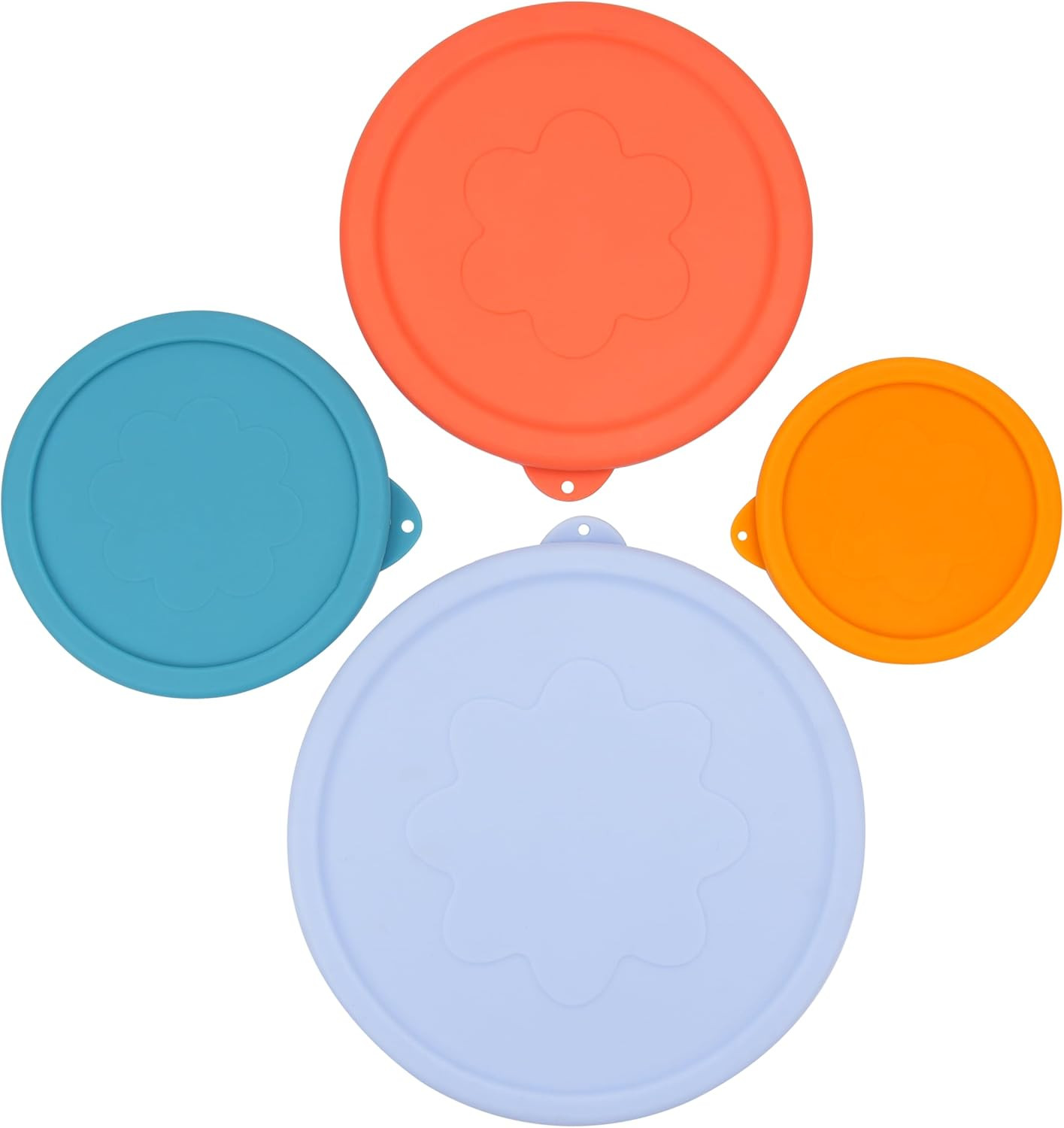 2 Cup Silicone Replacement Lids Storage Cover for Pyrex 7200-PC and Anchor Hocki
