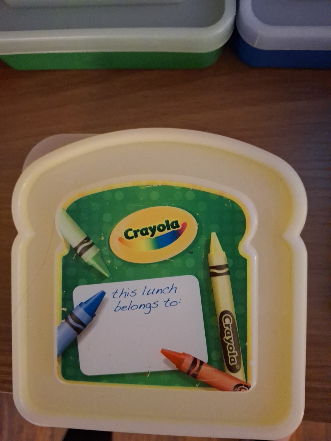 Crayola Snack Packer Sandwich Durable Containers Set 6 Colorful 5″X5″