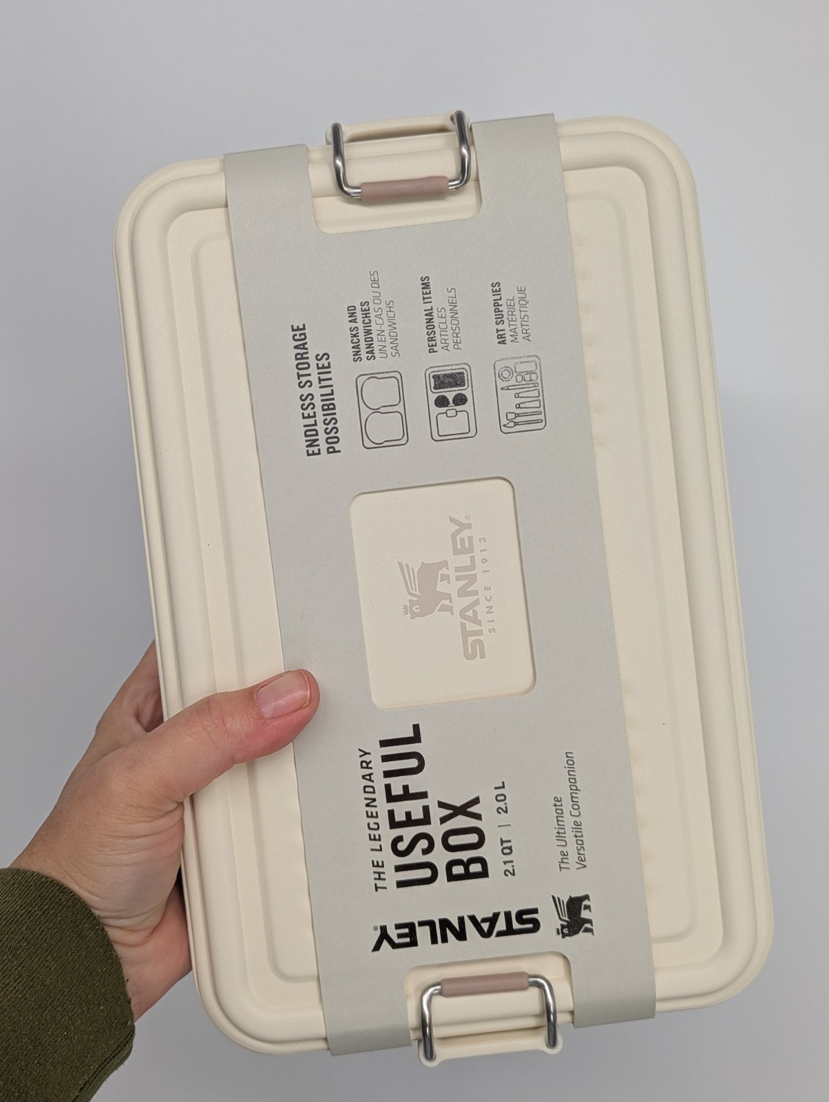 NEW STANLEY Classic Legendary Useful Box 2.11 Q hammer green tools lunch storage