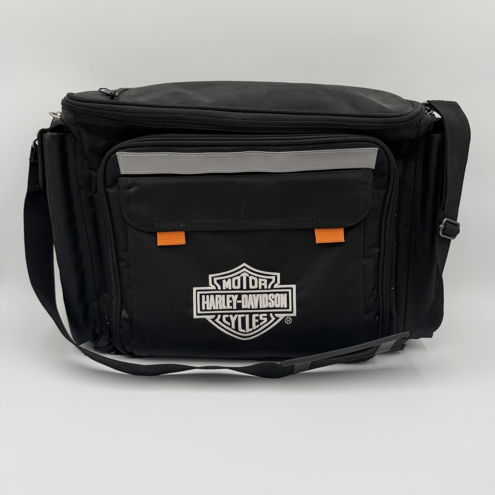 Harley Davidson Insulated Cooler Bag Picnic Set Service Travel Camping Black