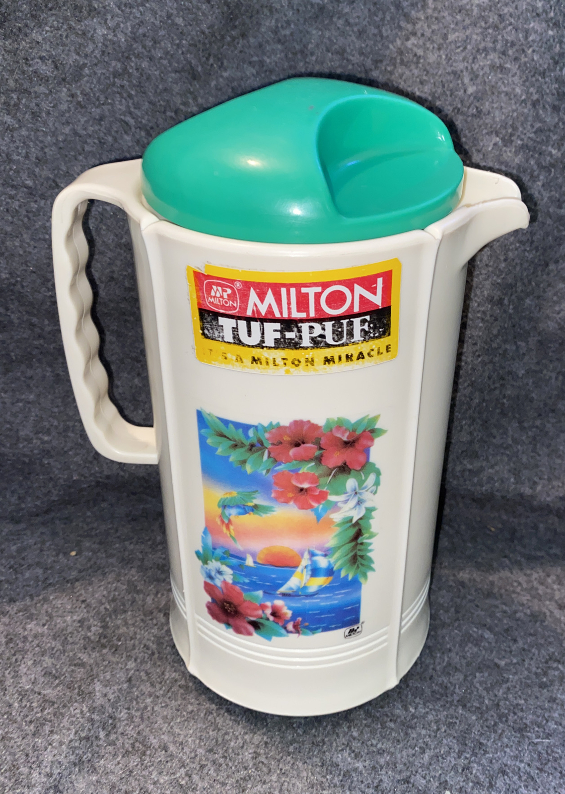 vintage Milton Tuf Puf insolated thermal pitcher