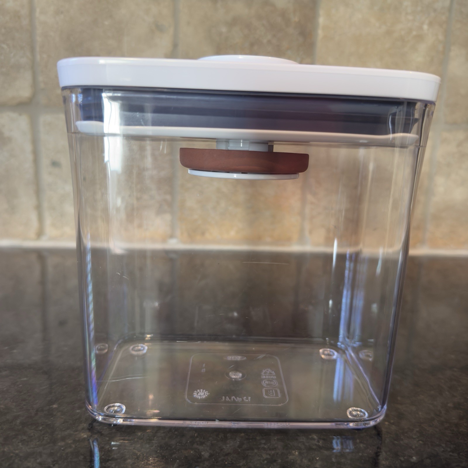 OXO Softworks POP Container Brown Sugar 1.7 Qt Terracotta Disk Airtight