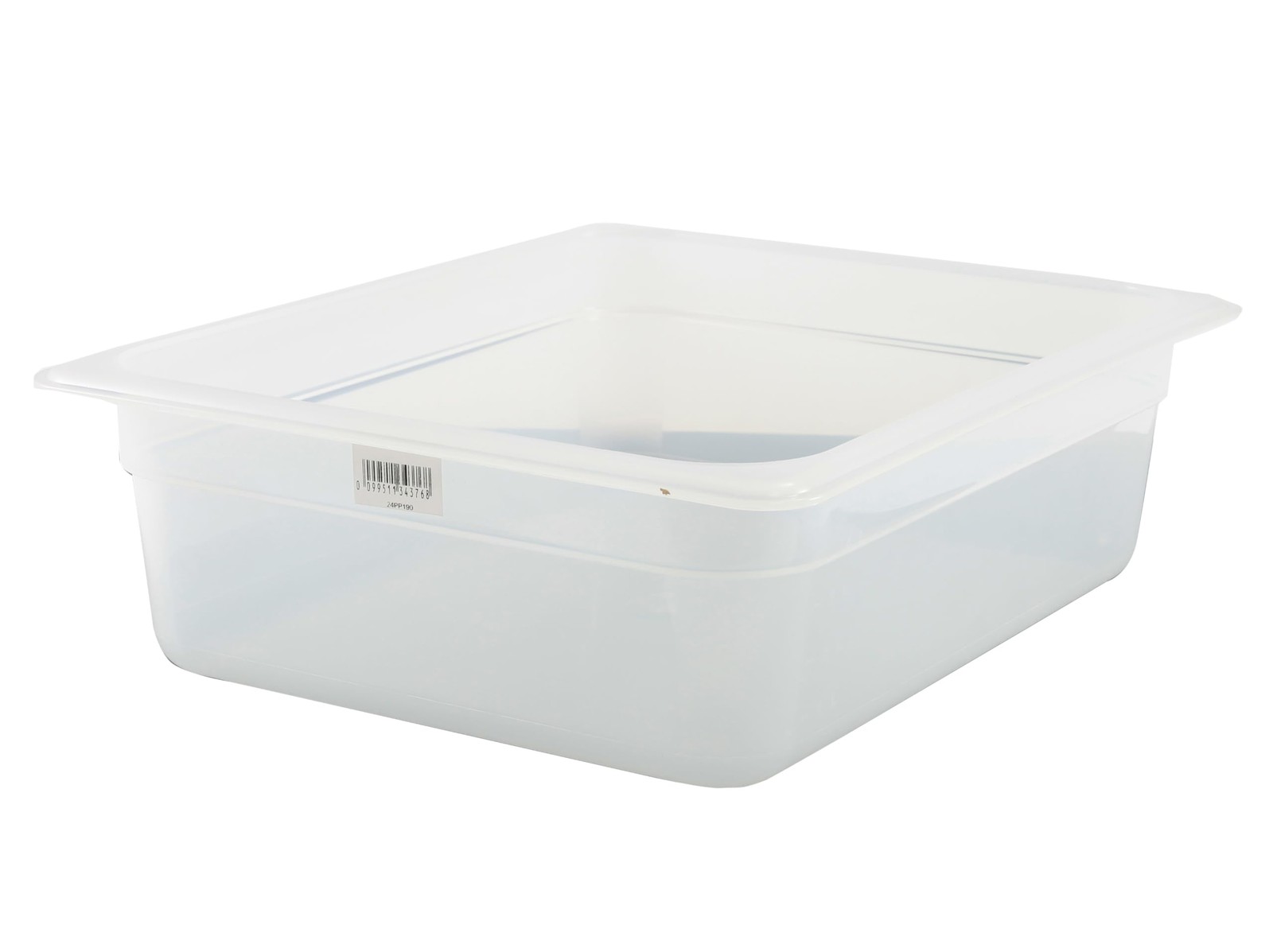 Translucent Half Size Food Pan Catering Storage Container 6 Inch 26PP190
