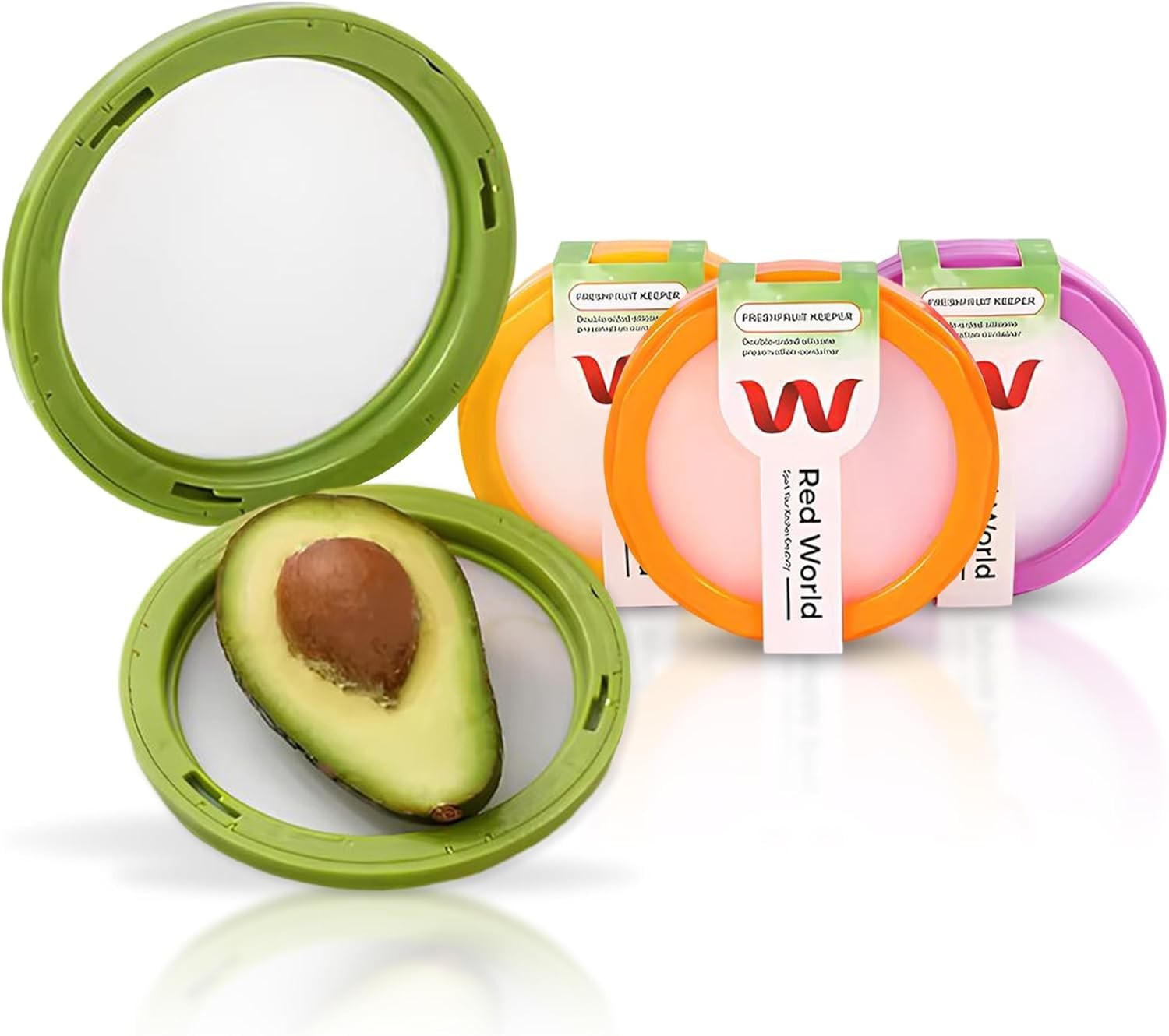 Avocado Saver and Onion Small (5 inches x 5 inches), Type B / 4 Colors